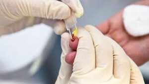 Для диагностики уровня гемоглобина необходимо сдать капиллярную кровь из пальца 