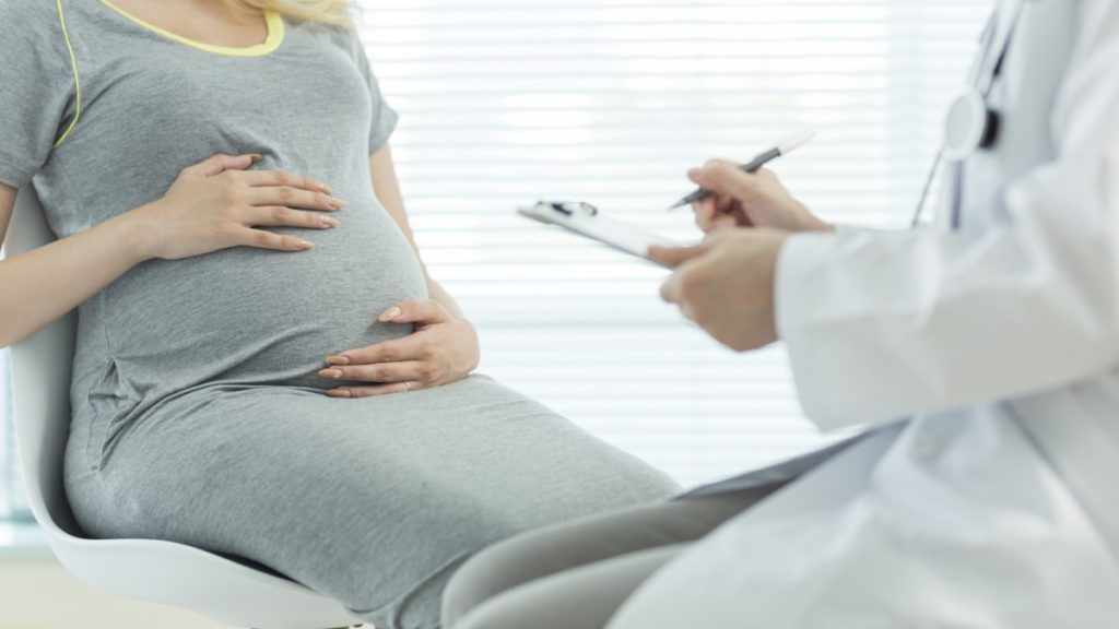 Приём у врача при беременности