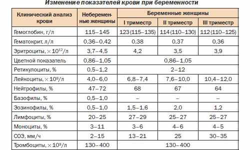 Анализ крови при беременности