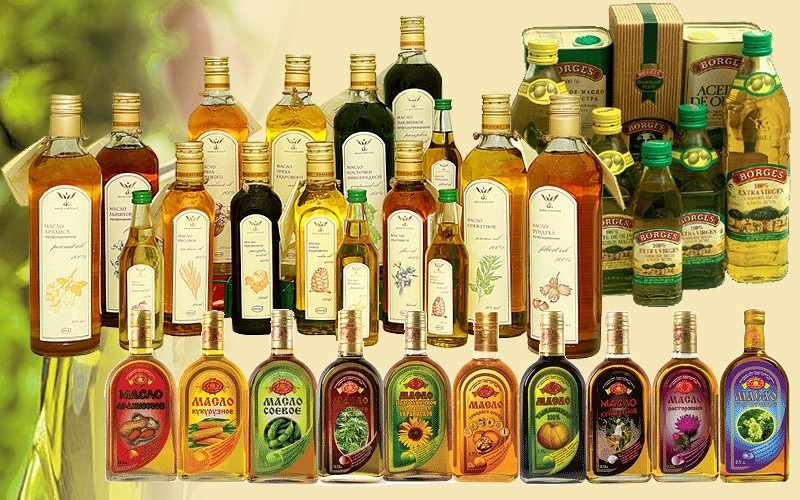 Растительные масла